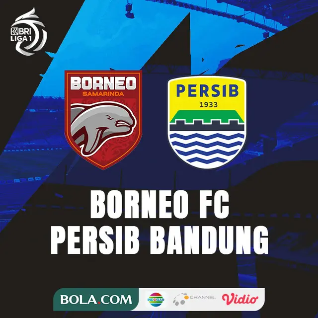 BRI Liga 1 - Borneo FC Vs Persib Bandung