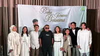 Para artis dan penyanyi Dua Suara Media di D Breeze, BSD City, Tangerang, Rabu, 20 Maret 2024. (Dok. Dua Suara Media)