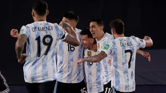 Timnas Argentina Vs Timnas Bolivia