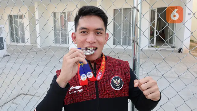 Foto: Alfadhila Ramadhan, Atlet Asal Depok Jadi Peraih Medali Pertama Bagi Kontingen Indonesia di SEA Games 2023