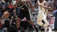 Spurs harus akui keunggulan New Orleans Pelicans   (AP Photo/Scott Threlkeld)