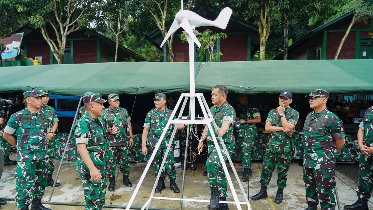 FOTO: Beragam Inovasi Litbanghan TNI AD Diperlihatkan di Menlatpur Kostrad