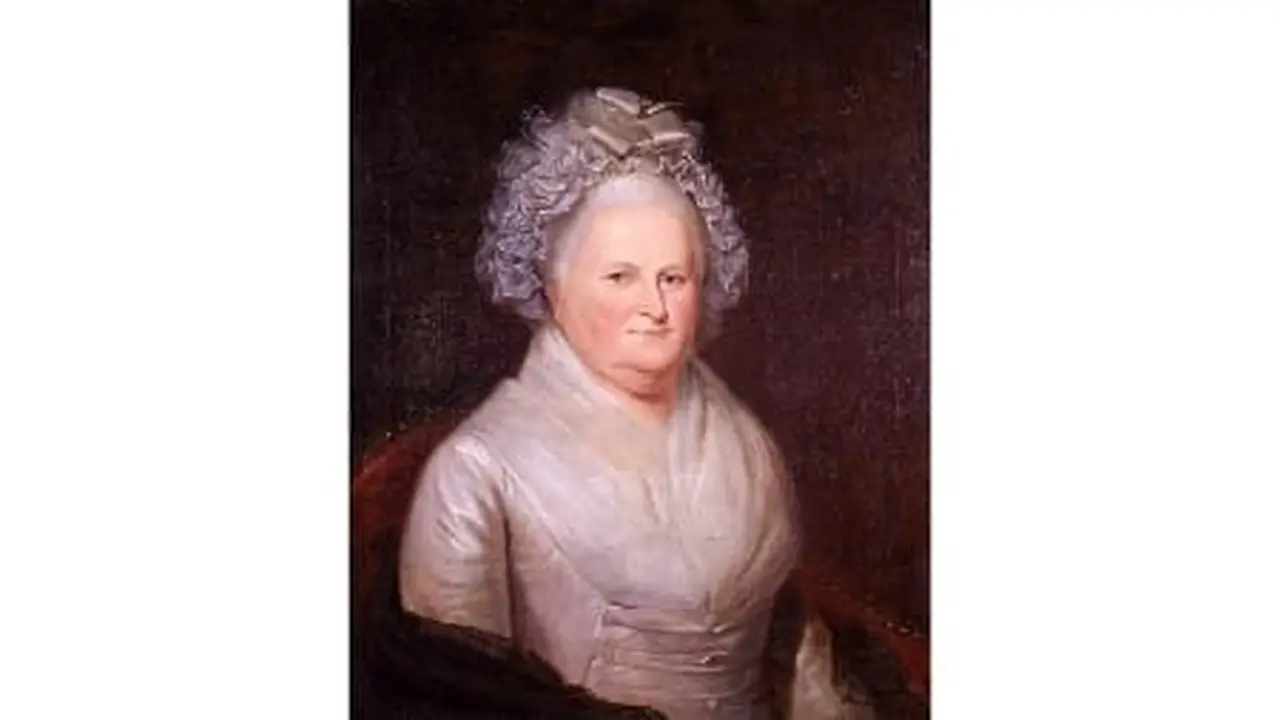 ibu negara pertama Amerika Serikat Martha Dandridge Custis Washington. (virginiahistory.org)