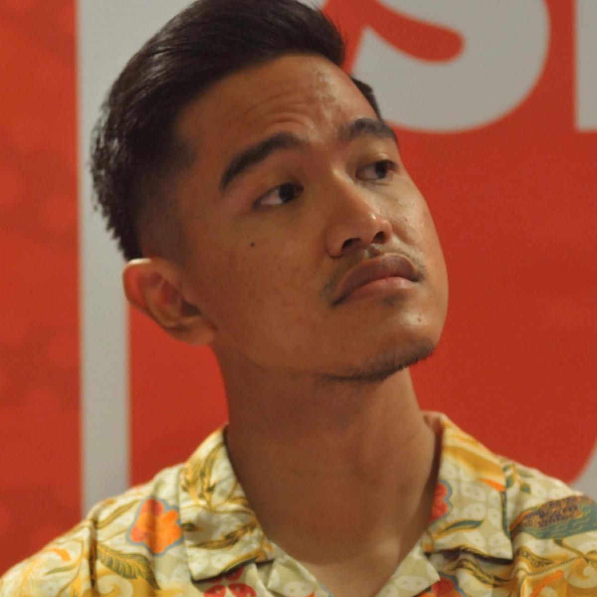 Ketua umum Partai Solidaritas Indonesia PSI Kaesang Pangarep