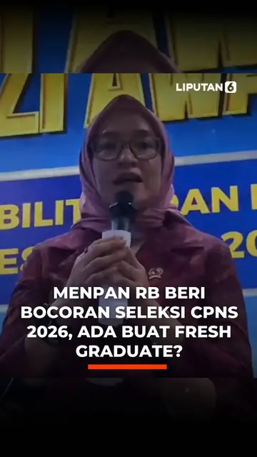 Menpan RB Beri Bocoran Seleksi CPNS 2026, Ada Buat Fresh Graduate?