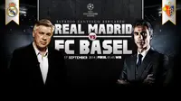 Prediksi Real Madrid vs FC Basel (Liputan6.com/Yoshiro)