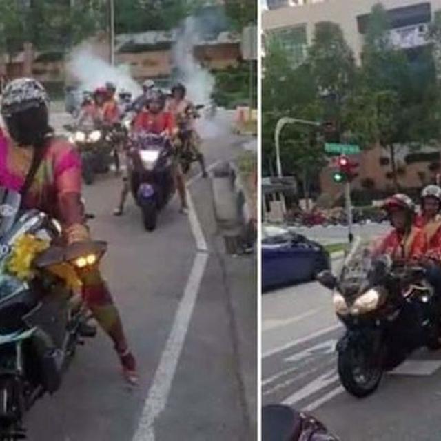 Tunggangi Ninja H2 Cewek Berkain Sari Pimpin Konvoi Moge Otomotif Liputan6 Com