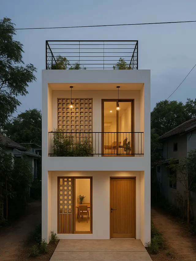 Rumah Sederhana Aesthetic (Foto: ChatGPT)