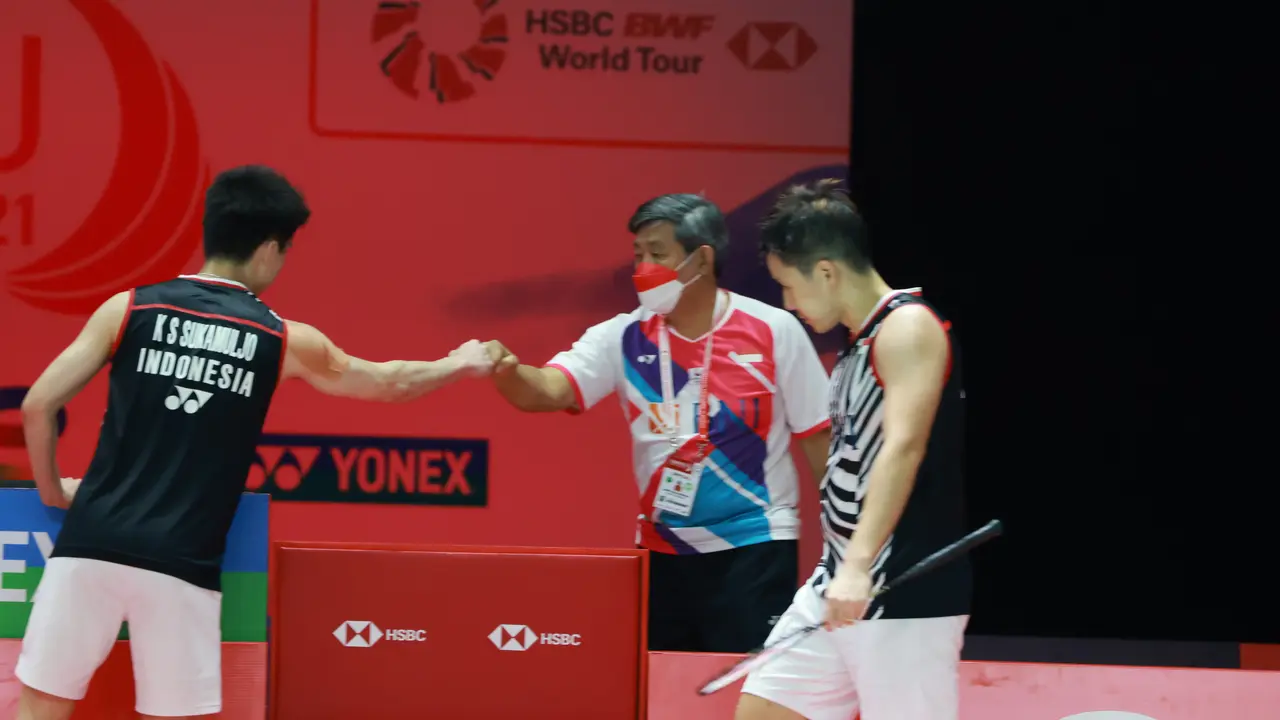 Kevin Sanjaya Sukamuljo / Marcus Fernaldi Gideon - Indonesia Masters 2021 - 20 November -3