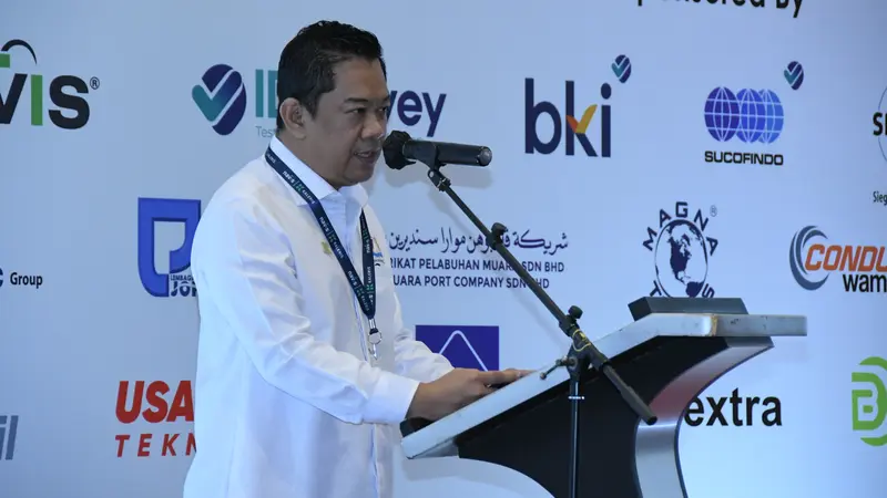 Kepala Badan Logistik dan Rantai Pasok Kadin Indonesia Akbar Djohan dalam Brunei Darussalam, Indonesia, Malaysia, Philippines, East ASEAN Growth Area (BIMP-EAGA) Maritime 2023, Rabu (22/2/2023).