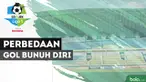 Berita video membandingkan gol bunuh diri yang diciptakan striker Persib Bandung, Jonathan Bauman, dengan penyerang Persija Jakarta, Marko Simic, di Gojek Liga 1 2018 bersama Bukalapak.
