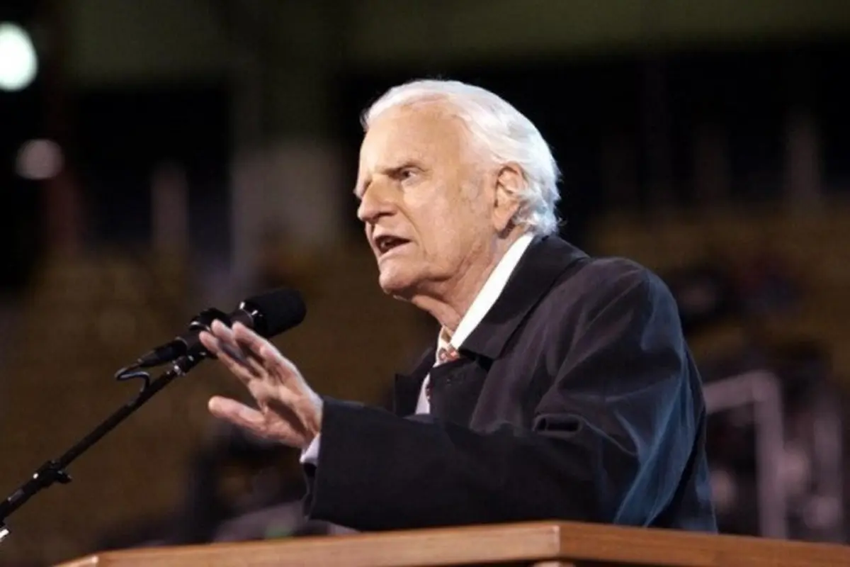 Billy Graham meninggal dunia diusia 99 tahun. (AFP/Larry W. Smith)