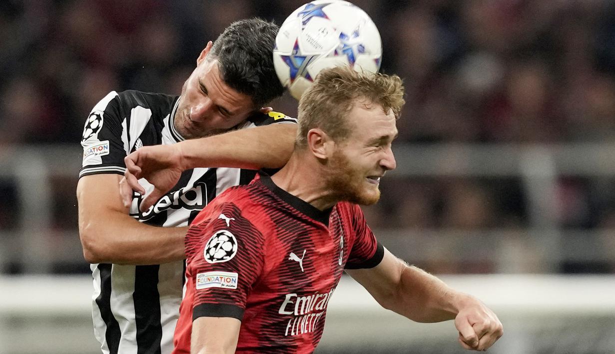 Di sisi lain, Newcastle berhasil mencuri satu poin dari kandang lawan. (AP Photo/Antonio Calanni)