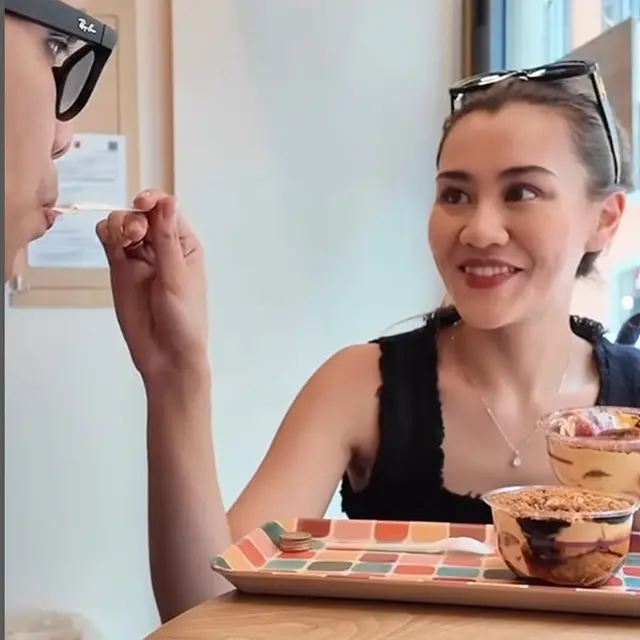 Thariq Halilintar dan Aaliyah Massaid