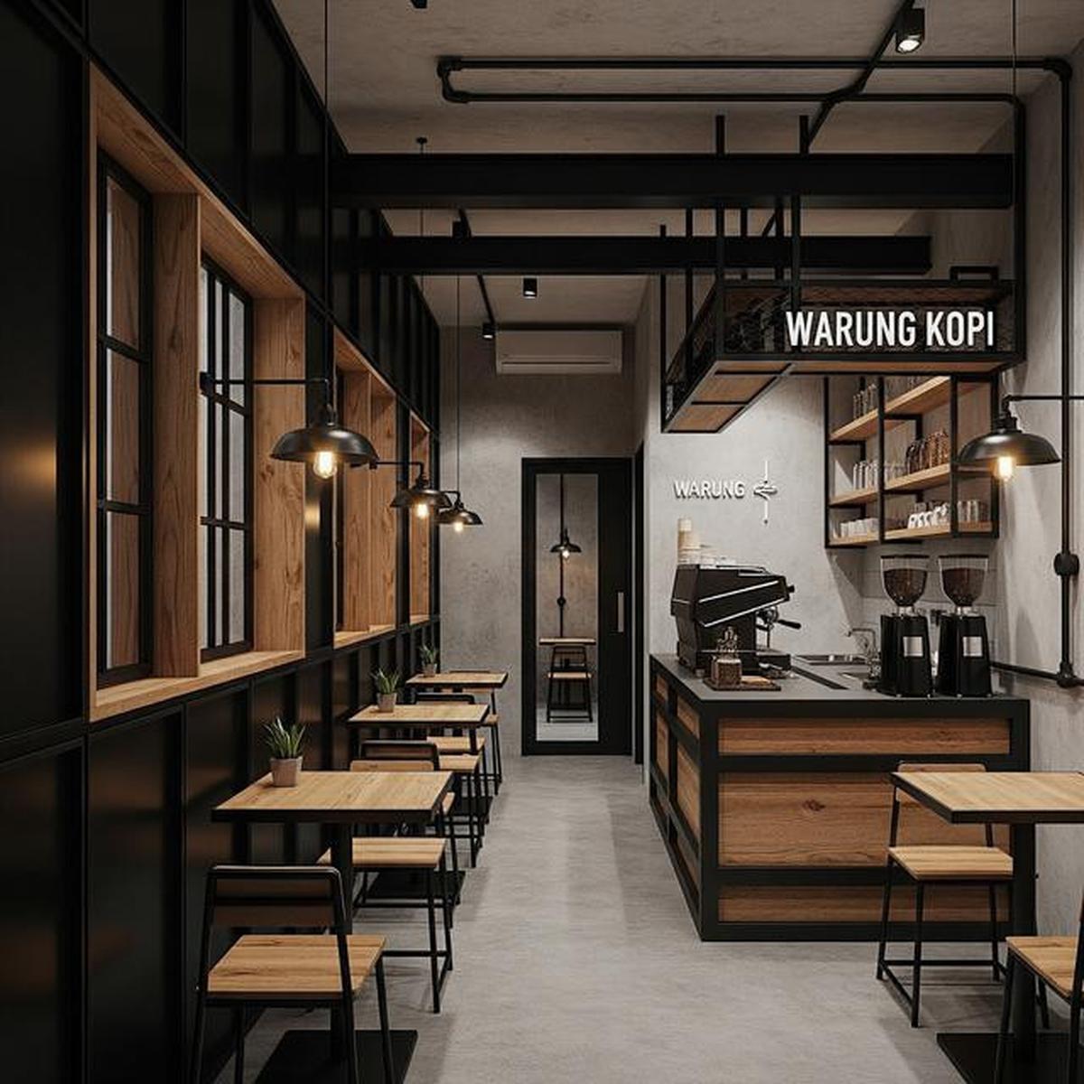 7 Model Desain Warung Modern di Rumah Sempit, Solusi Bisnis Kekinian