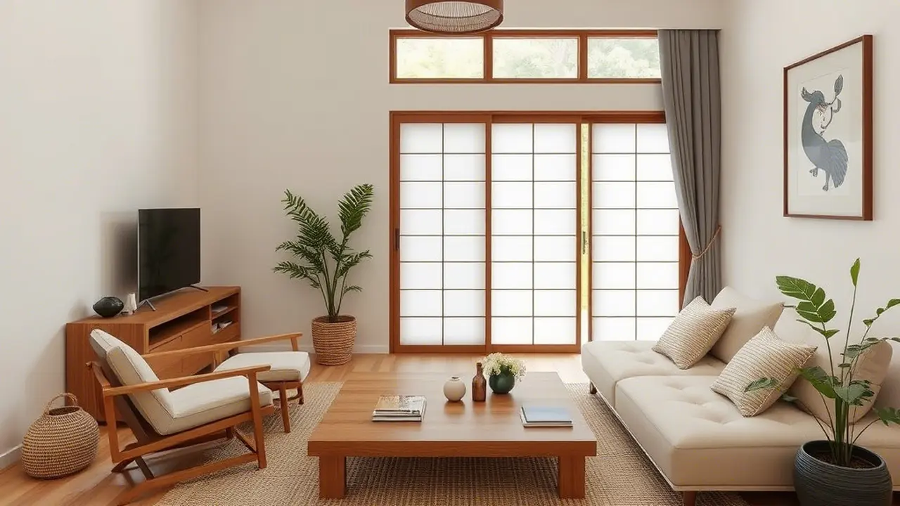 Rumah Minimalis dengan Sentuhan Japandi