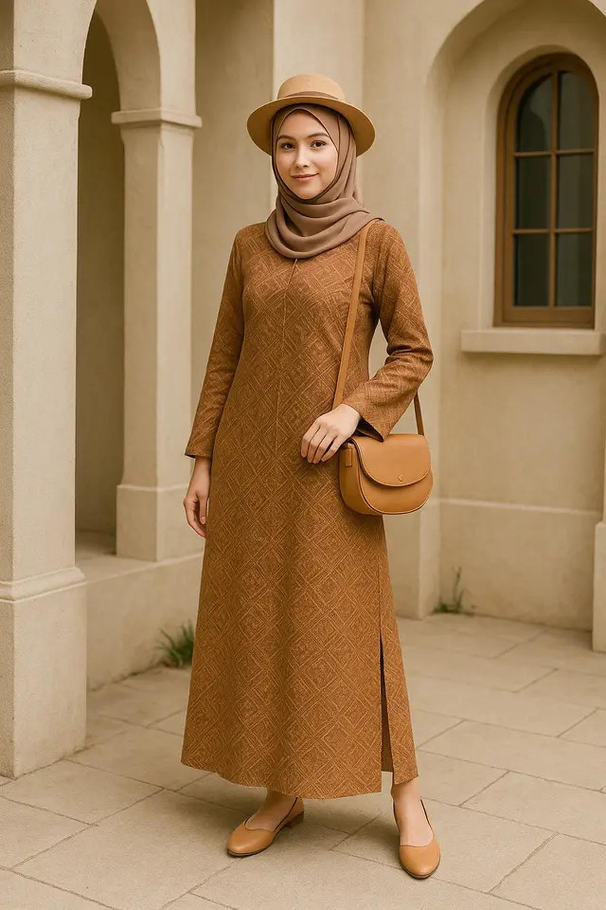 6 Rekomendasi Gamis Batik Belah Samping Modern 2025, Tampil Trendi dan Anggun