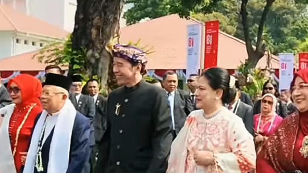 Iriana Jokowi Bawa Chanel Mini Flap Bernuansa Merah Putih di HUT RI ke-81, Jadi Tas Langka dengan Desain Unik
