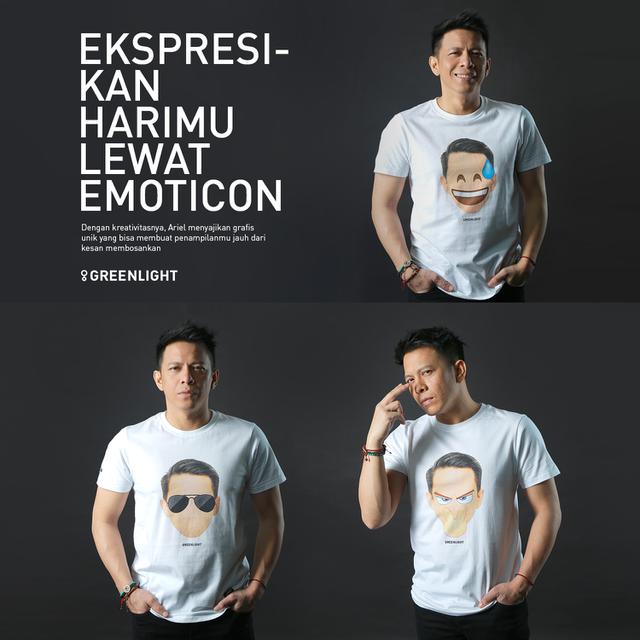 Berawal Dari Iseng Ariel  NOAH  Luncurkan Baju  Bergambar 