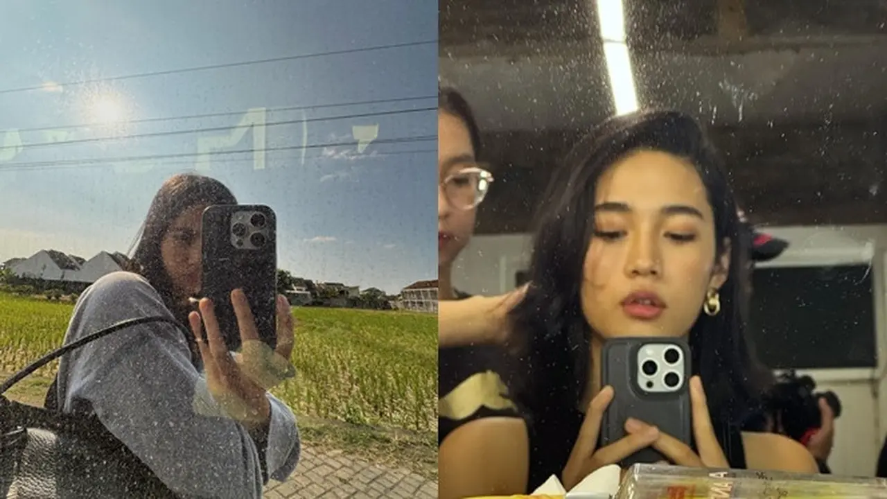 7 Potret Nurra Datau Pose Waktu Mirror Selfie Ini Selalu Tuai Sorotan