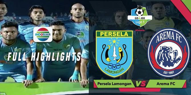 VIDEO: Highlights Liga 1 2018, Persela Vs Arema FC 4-0