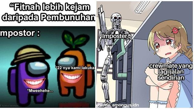 Meme Game Among Us Indonesia - WICOMAIL