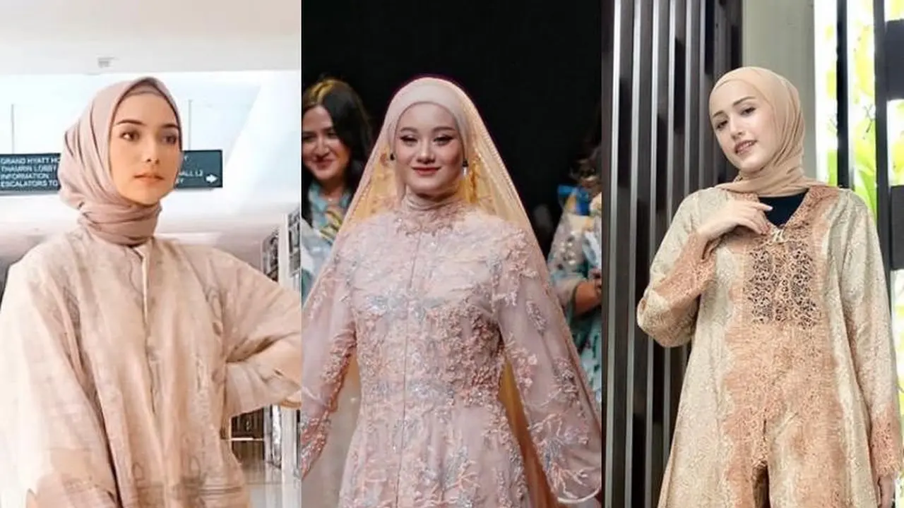8 Ide Baju Kondangan Hijab Simple dengan Celana dari Dinda Hauw hingga Citra Kirana