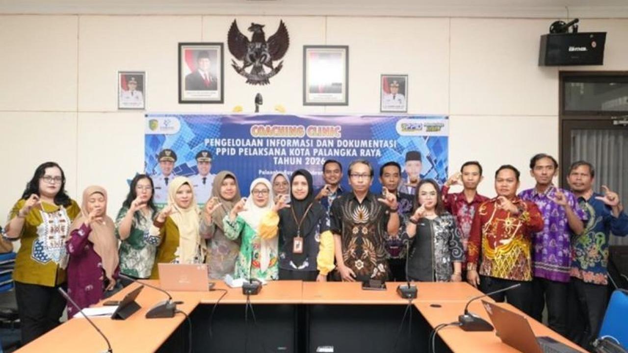 Diskominfo Palangka Raya Perkuat Penguatan Kapasitas PPID Pelaksana