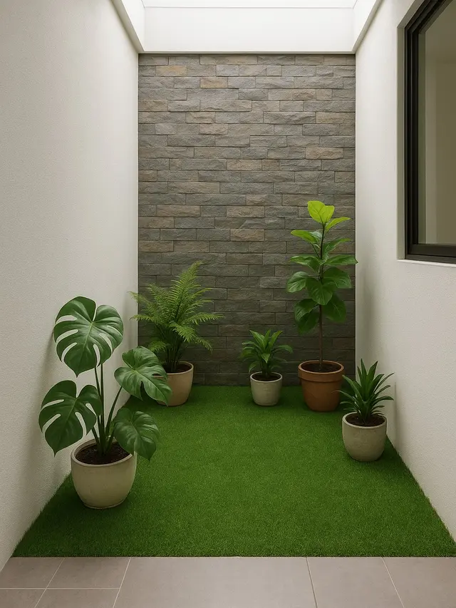 Void Kecil tapi Cantik di Rumah Mungil (Foto: AI)
