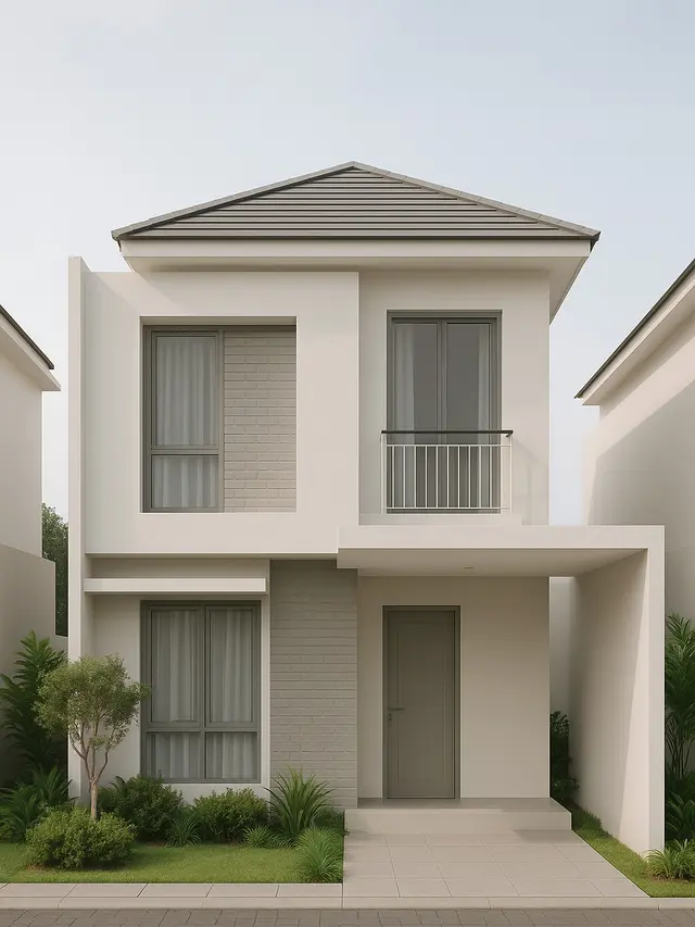 Gaya Rumah Type 36 Dua Lantai
