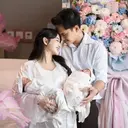 Nanda Arsyinta Foto Keluarga Lengkap Usai Lahiran, Resmi Jadi Ibu Tiga Anak