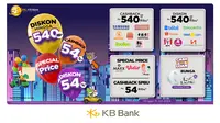 Nikmati promo menarik HUT KB Bank ke-54 Tahun. (Foto: Istimewa)