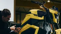 Motor listrik Verge TS Ultra Mejeng di CES 2023, Bisa Ngebut Hingga 200 Km Per Jam