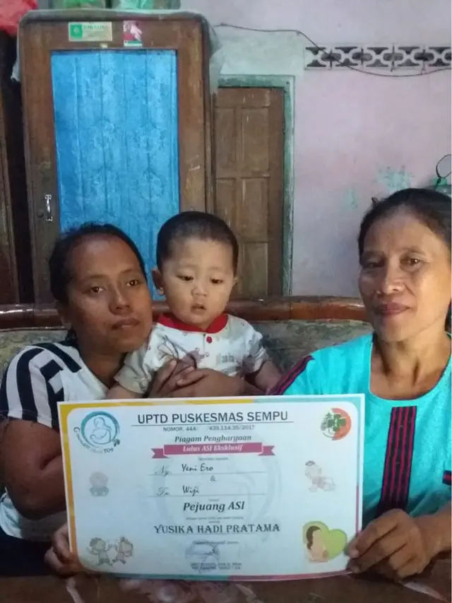 Semangati Ibu Menyusui Eksklusif Pemkab Banyuwangi Berikan Sertifikat Penghargaan