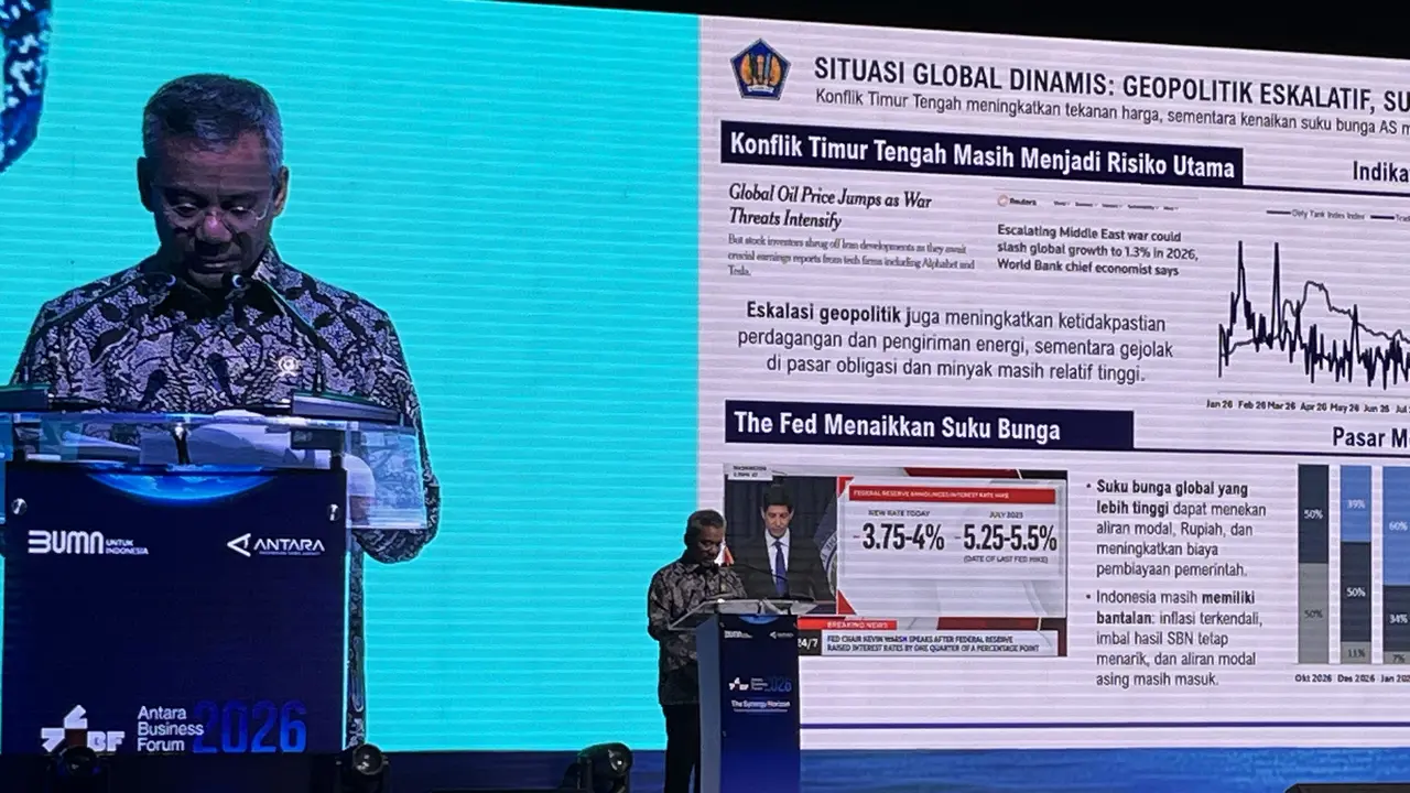 Suahasil Sebut Ekonomi Indonesia Tetap Solid di Tengah Gejolak Global