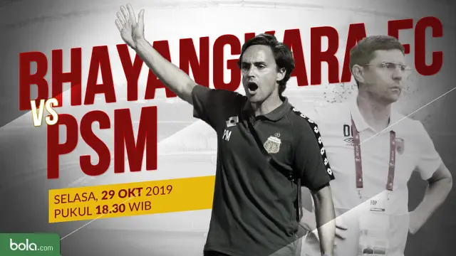 Bhayangkara FC vs PSM Makassar