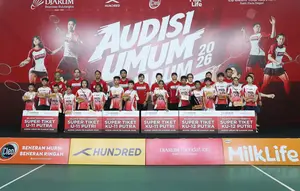 Audisi Umum PB Djarum 2026 Temukan Talenta Kidal Potensial dari Sumatera