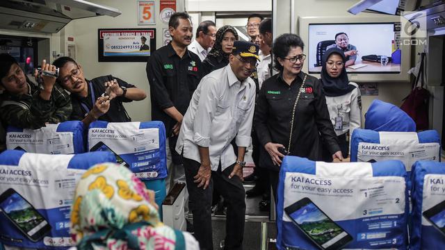 Menhub dan Menkes Tinjau Kesiapan Mudik Lebaran 2019 di Stasiun Gambir