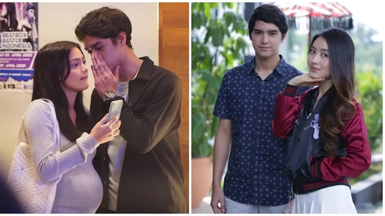 Selalu Cocok, Ini 6 Potret Al Ghazali Bareng Lawan Mainnya di Film hingga Series