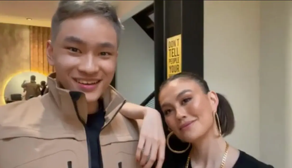 Agnez Mo dan Azka Corbuzier (Instagram/azkacorbuzier)