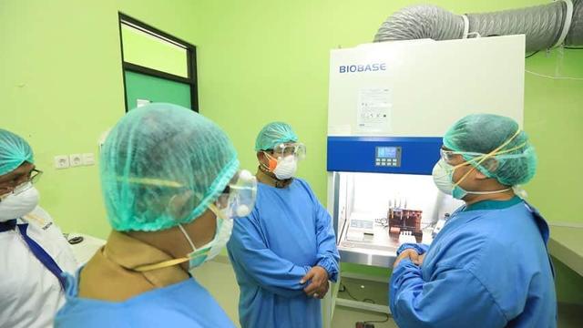 Wali Kota Tarakan Launching Mesin PCR Swab Test di RSU Kota Tarakan