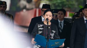Di Hadapan Prabowo, Puan Maharani Bacakan Ikrar Kesaktian Pancasila