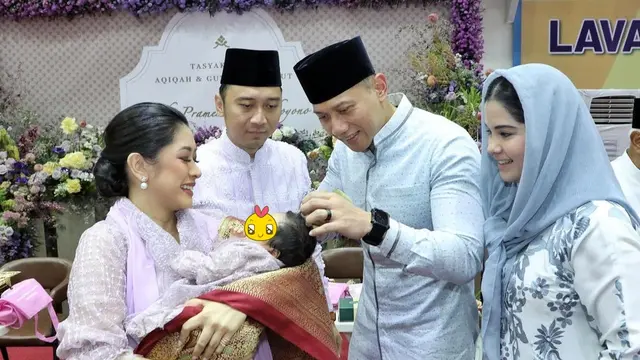 Akikah Anak ke-4 Aliya Rajasa dan Ibas Yudhoyono