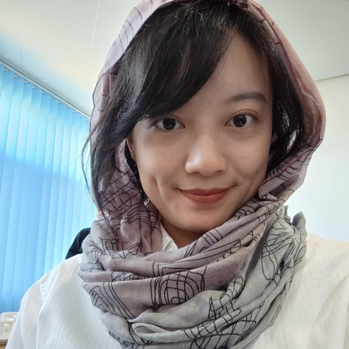 10 Potret Leony Berkunjung ke Aceh, Cantik Pakai Kerudung - Lantang Suarakan Anti Kekerasan Seksual pada Perempuan