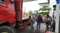 Sidak dilakukan Direktur Logistik dan Infrastruktur PT Pertamina, Mulyono, ke sejumlah Stasiun Pengisian Bahan Bakar Umum (SPBU) dan Fuel Terminal (FT) Medan Group