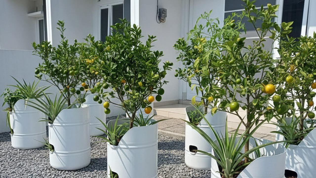 8 Ide Desain Kebun Buah Mini untuk Rumah Subsidi Type 27, Panen Segar di Lahan Terbatas