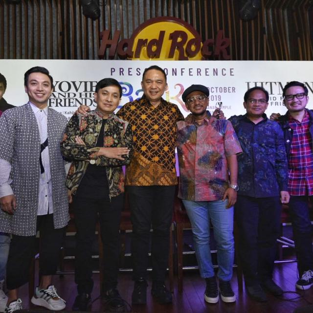 Peringati Hari Batik David Foster Dan Yovie Widianto Konser Di