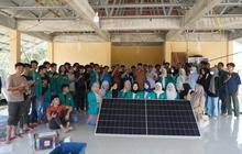 Inovasi Panel Surya Pidie Jaya: Mahasiswa USK Bangkitkan Desa Pasca-Bencana dengan Energi Hijau