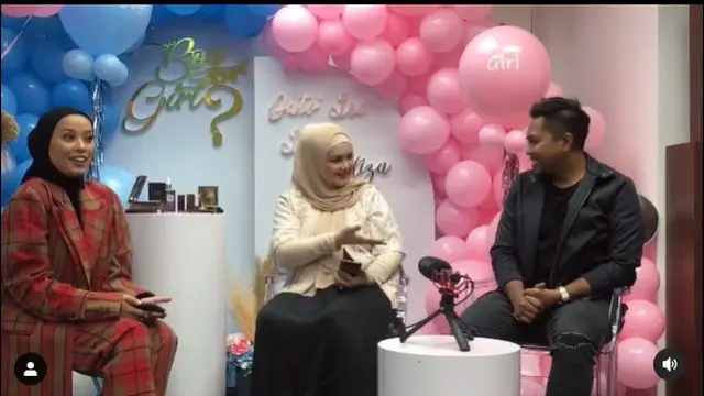 6 Momen Baby Shower Siti Nurhaliza, Disiarkan Live dan Ungkap Gender Sang Bayi