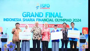 OJK Umumkan Pemenang Indonesia Sharia Financial Olympiad 2024/Istimewa.